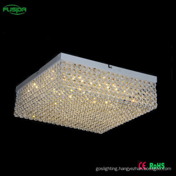 Zhongshan Square LED Crystal Ceiling Lamp